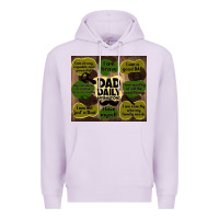Lilac dad daily affirmations Premium Hoodie - TumblerDesignByShophia