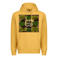 Mustard dad daily affirmations Premium Hoodie - TumblerDesignByShophia