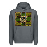 Rock dad daily affirmations Premium Hoodie - TumblerDesignByShophia