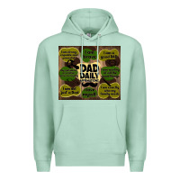 Seafoam dad daily affirmations Premium Hoodie - TumblerDesignByShophia