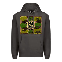 Smoke dad daily affirmations Premium Hoodie - TumblerDesignByShophia