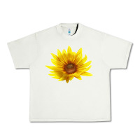 Pistachio Maximillian Perennial Sunflower Urban Heavy Tee - LillyAllenDesigns