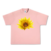 Salmon Maximillian Perennial Sunflower Urban Heavy Tee - LillyAllenDesigns