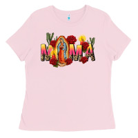 Bubblegum Pink our lady of guadalupe mama Ladies Tee - CTS Tumbler Store
