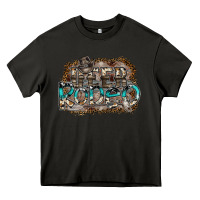 Asphalt deer rodeo Heavy Core Tee - SublimationCraftShop