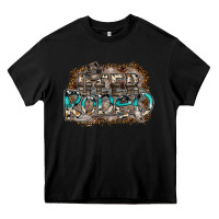 Black deer rodeo Heavy Core Tee - SublimationCraftShop