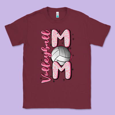 Volleyball Mom Classic Tee Designed By Maliassmallbusiness