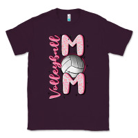 Plum volleyball mom Classic Tee - MaliasSmallBusiness