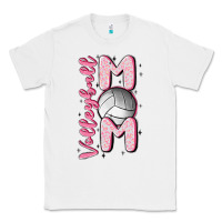 White volleyball mom Classic Tee - MaliasSmallBusiness