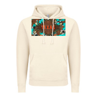 Vintage Artic western texas and bullskulls with turquoise and leopard licanse plate Vintage Hoodie - Artiststas