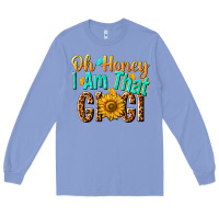 Colony Blue oh honey i am that gigi nca Long Sleeve Tee - NancyCooperArtShop