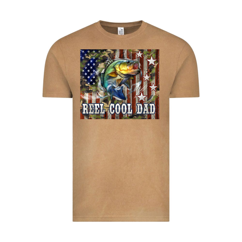 Western Reel Cool Dad Bass Vintage Tee by LillyAllenDesigns | Teevron