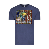 Vintage Denim Western Reel Cool Dad Bass Vintage Tee - LillyAllenDesigns