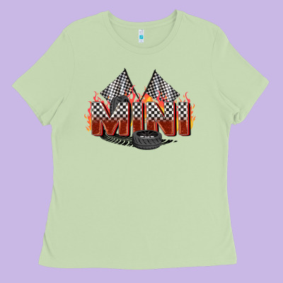 Race Mini Ladies Tee Designed By Zillion Design Studio