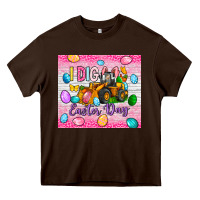 Chocolate Brown I dig Easter Day 20oz tumbler Heavy Core Tee - Neo Western