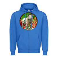 True Royal christmas dorset sheep Zipper Hoodie - LillyAllenDesigns