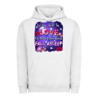 Pigment Lunar Rock Why fall in love when you can fall asleep Urban Hoodie - FaDigitalArtStudio