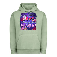 Pigment Oil Green Why fall in love when you can fall asleep Urban Hoodie - FaDigitalArtStudio