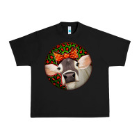 Black Christmas Cow, Urban Heavy Tee - Jasminsmagicworld