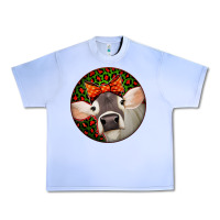 Christmas Cow, Urban Heavy Tee | Teevron