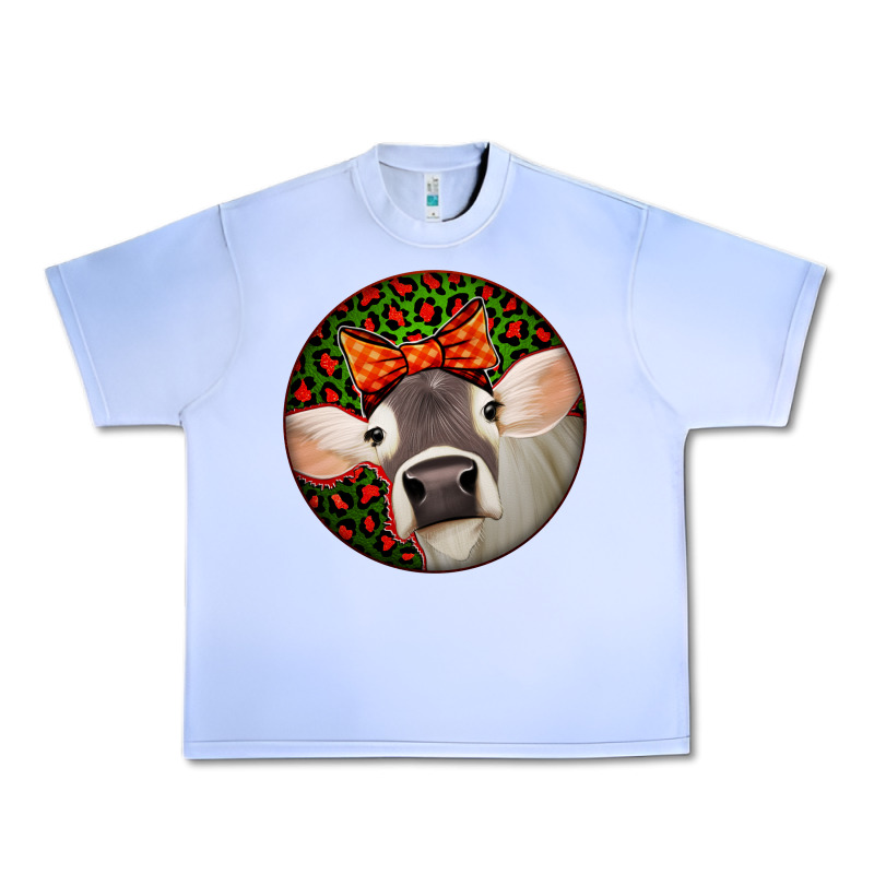 Christmas Cow, Urban Heavy Tee by Jasminsmagicworld | Teevron