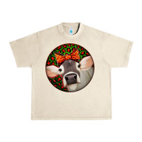 Sandshell Christmas Cow, Urban Heavy Tee - Jasminsmagicworld