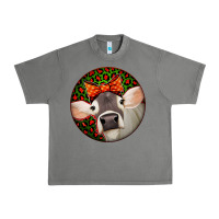 Tornado Christmas Cow, Urban Heavy Tee - Jasminsmagicworld