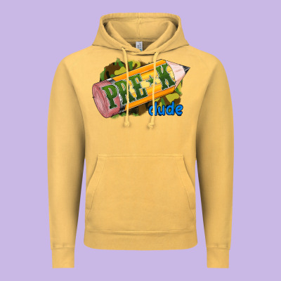 Pre -k Vintage Hoodie Designed By Ranaportraitstore