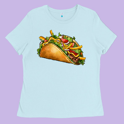 Taco Ladies Tee Designed By Cts Tumbler Store