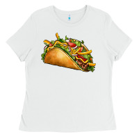 White taco Ladies Tee - CTS Tumbler Store