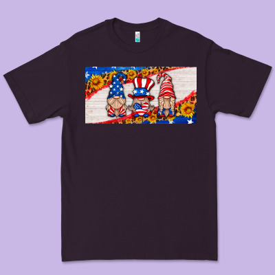 Usa Gnome License Plate Premium Tee Designed By Hra Design Shop