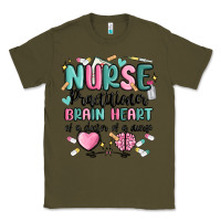 Army Green nurse practitioner Classic Tee - MaliasSmallBusiness