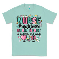Seafoam nurse practitioner Classic Tee - MaliasSmallBusiness