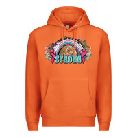 Carrot Strong Cancer rainbow Cancer Awareness Premium Hoodie - HowdyJamesFarm