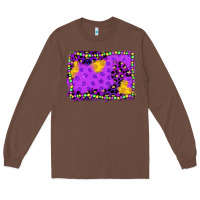 Chestnut mardi gras background Long Sleeve Tee - JahusDesignShop