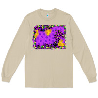 Mushroom mardi gras background Long Sleeve Tee - JahusDesignShop