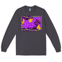 Smoke mardi gras background Long Sleeve Tee - JahusDesignShop