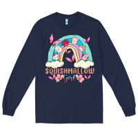 Navy squish girl Long Sleeve Tee - MaliasSmallBusiness