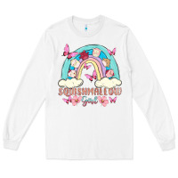 White squish girl Long Sleeve Tee - MaliasSmallBusiness