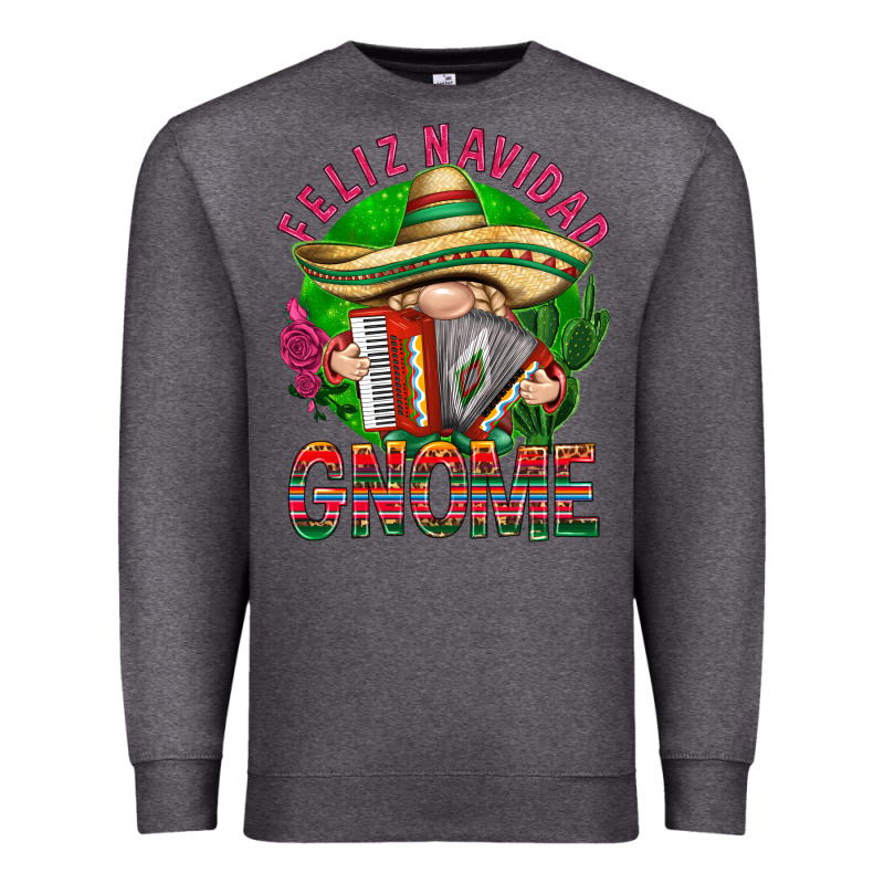 Feliz Navidad Gnome Premium Sweatshirt by NancyCooperArtShop | Teevron