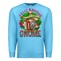 Ocean Blue Feliz Navidad gnome Premium Sweatshirt - NancyCooperArtShop
