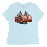 Baby Blue race nana Ladies Tee - Zillion Design Studio