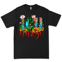 Black christmas icu nurse Premium Tee - FaDigitalArtStudio
