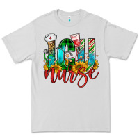 Dove Grey christmas icu nurse Premium Tee - FaDigitalArtStudio