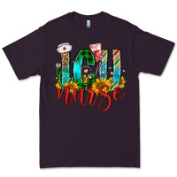 Plum christmas icu nurse Premium Tee - FaDigitalArtStudio