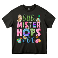 Asphalt Little mister hops a lot Easter Heavy Core Tee - Neo Western