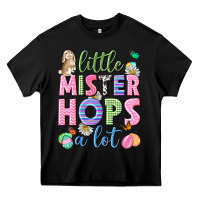 Black Little mister hops a lot Easter Heavy Core Tee - Neo Western