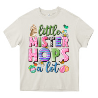 Cream Little mister hops a lot Easter Heavy Core Tee - Neo Western