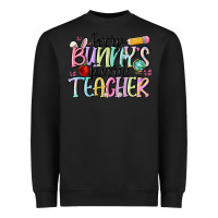Black every bunny's favorite teacher Heavyweight Sweatshirt - MaliasSmallBusiness