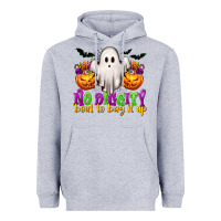 Heather Grey No Diggity 'Bout To Bag It Up Heavyweight Hoodie - texasbilliewilder